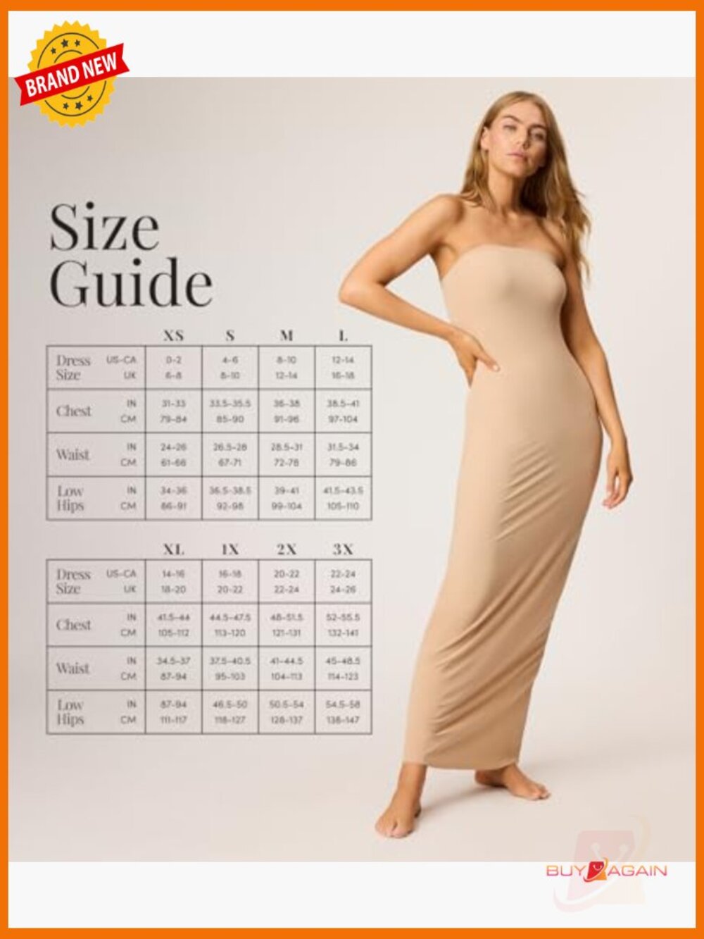 Classic Control Bodyshorts Size XS Smoothing Shapewear Nylon Elastane - Picture 5 of 6